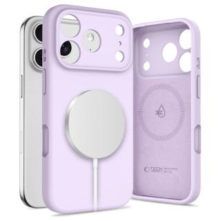 Tech-Protect Silicone Magsafe iPhone 17 Pro Mauve