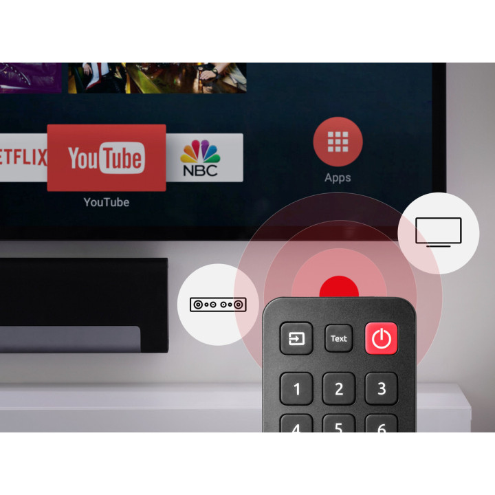 Pilot URC4922 One For All - dedykowany do obsługi TV TCL / THOMSON