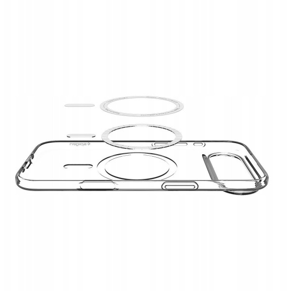 Spigen Liquid Crystal Mag Magsafe iPhone 17 Air clear/white
