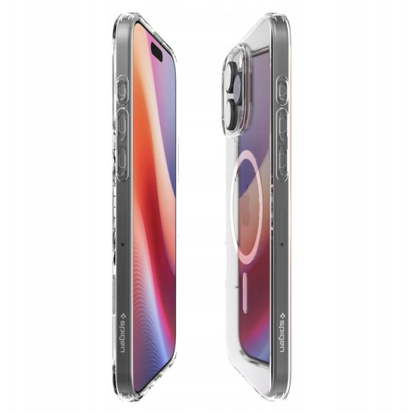 Spigen Liquid Crystal Mag Magsafe iPhone 17 Pro Max clear/white