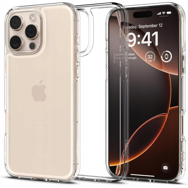 Spigen Ultra Hybrid iPhone 17 crystal clear