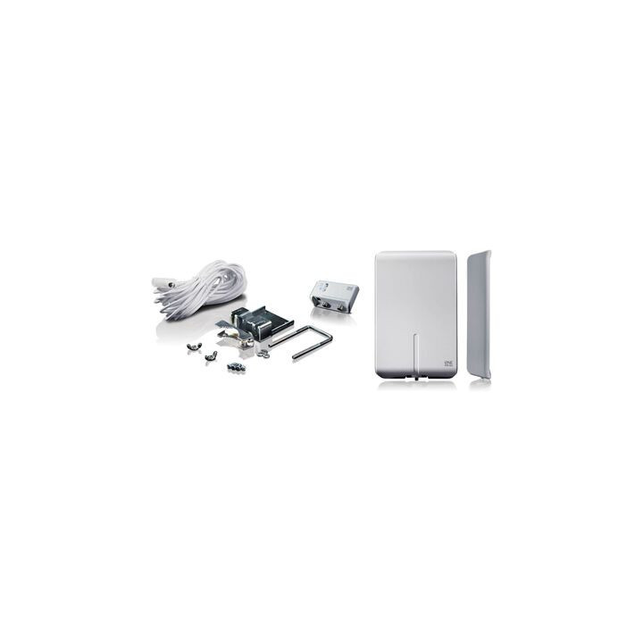 Wzmacniana antena zewnętrzna One For All SV9455-5G panelowa, biała, zasięg 50km