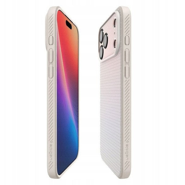 Spigen Liquid Air iPhone 17 Pro Max natural titanium