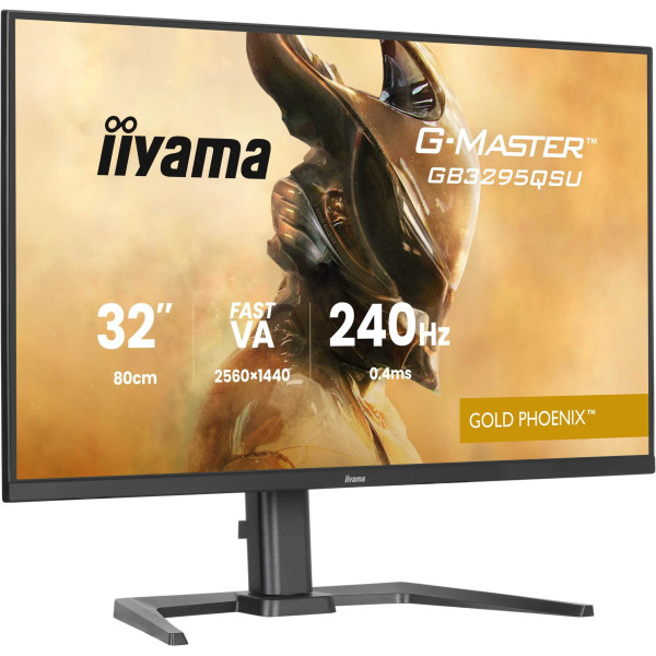 iiyama G-Master GB3295QSU-B1 Gold Phoenix - 240Hz | QHD | Fast VA | 31.5''