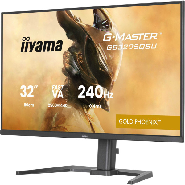iiyama G-Master GB3295QSU-B1 Gold Phoenix - 240Hz | QHD | Fast VA | 31.5''