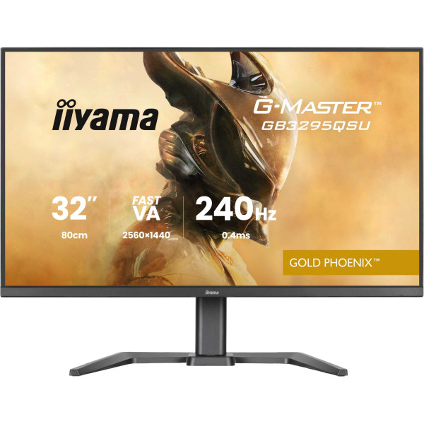 iiyama G-Master GB3295QSU-B1 Gold Phoenix - 240Hz | QHD | Fast VA | 31.5''