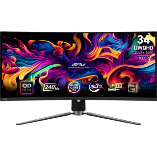 MSI MPG 341CQPX QD-OLED - 34.18'' | QD-OLED Curve 1800R | UWQHD | 0.03ms | 240HZ