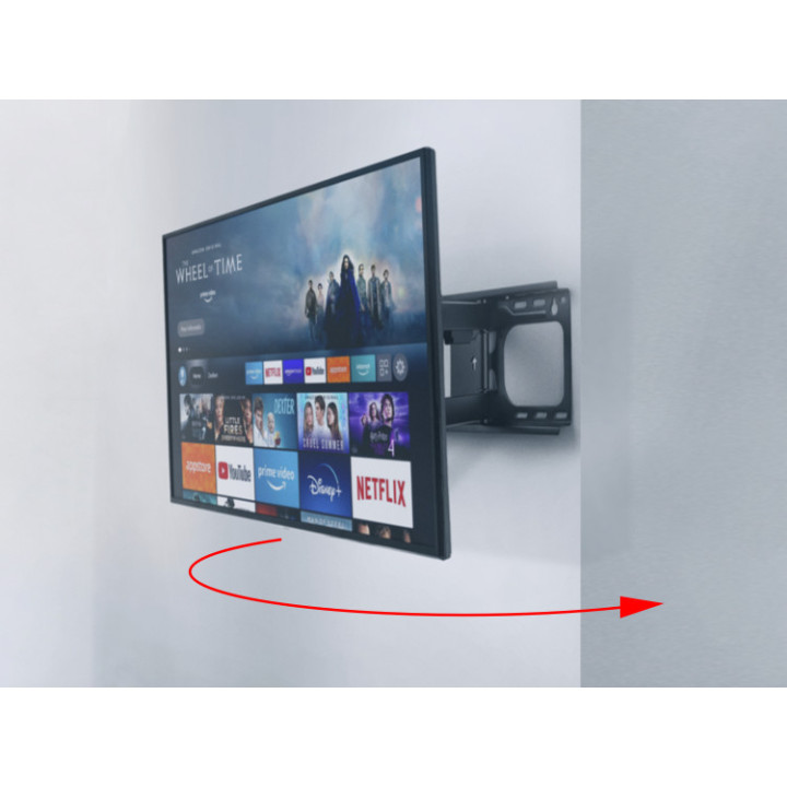 Uchwyt uchylny, obracany One For All WM4453 dla TV o przek. ekranu 32-77'' max 50kg