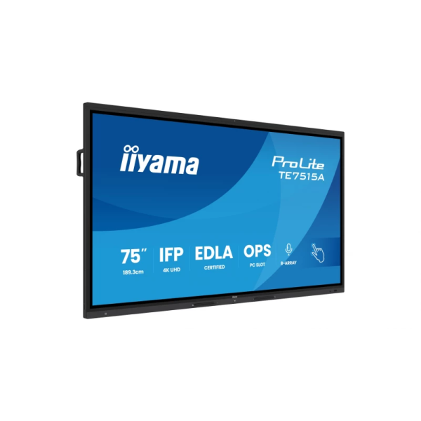Monitor interaktywny iiyama TE7515A-B1AG 75" 4K UHD IPS Touch Android 14