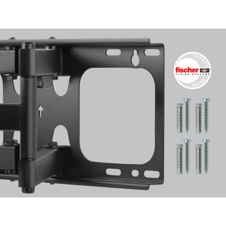 Uchwyt dwuramienny, obracany, uchylny One For All WM4662 dla TV 32''- 100'' max 90kg