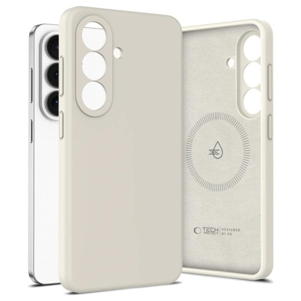 Tech-Protect Silicone Magsafe Galaxy S26 cosmic latte