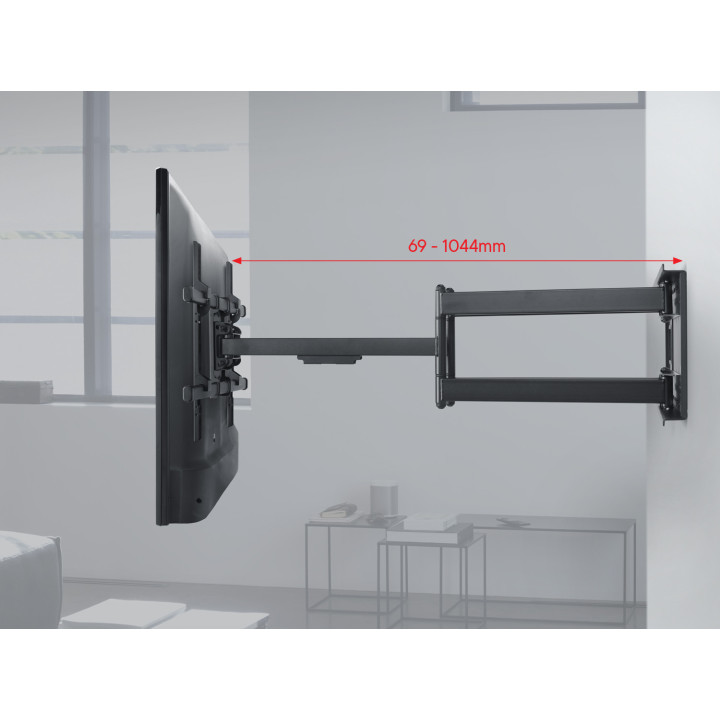 Uchwyt uchylny, obrotowy One For All WM4663 dla dużych TV 32-100'' max 80kg