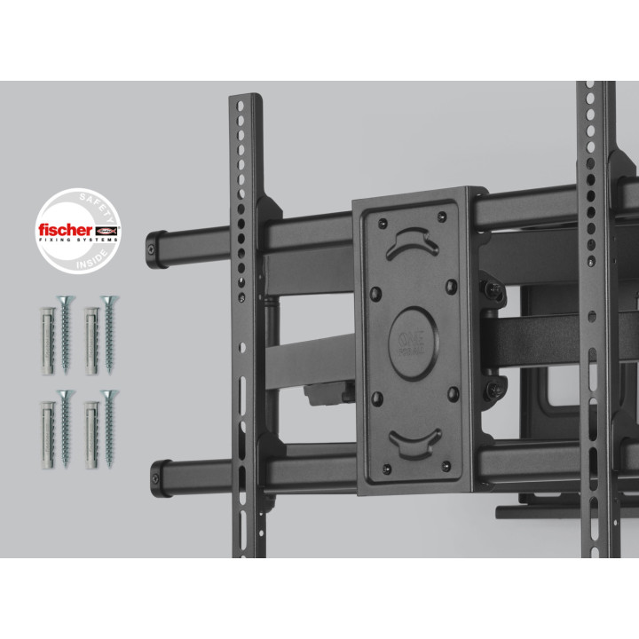 Uchwyt uchylny, obrotowy One For All WM4663 dla dużych TV 32-100'' max 80kg