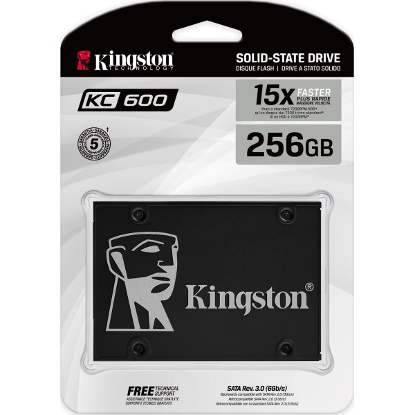 Dysk Kingston SKC600/256G (256 GB ; 2.5 ; SATA III)