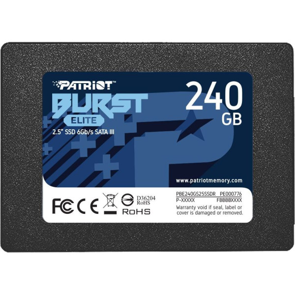 Dysk twardy Patriot Burst Elite 240GB (PBE240GS25SSDR)
