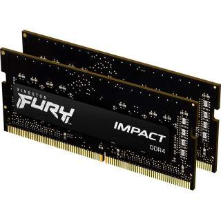Pamięć - Kingston Fury Impact 32GB [2x16GB 3200MHz DDR4 CL20 SODIMM]