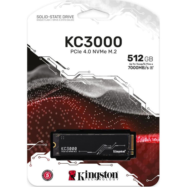KINGSTON DYSK SSD SKC3000D/512G KC3000 NVMe M.2