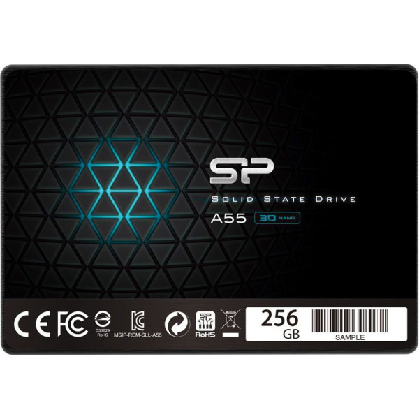 Dysk SSD Silicon Power Ace A55 256GB 2 5  SATA III 550/450 MB/s (SP256GBSS3A55S25) bulk