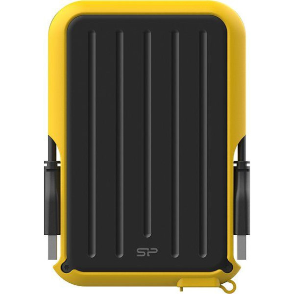 Dysk zewnętrzny Silicon Power Armor A66 5TB 2 5 USB 3.2 IPX4 Yellow