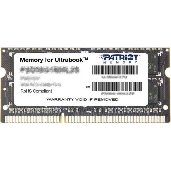 PATRIOT DDR3 8GB Ultrabook 1600MHz CL11 SO-DIMM