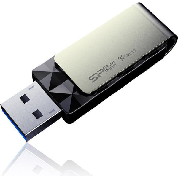 Pendrive Silicon Power Blaze B30 32GB USB 3.1 kolor czarny (SP032GBUF3B30V1K)