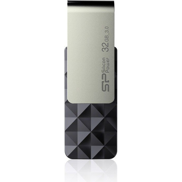 Pendrive Silicon Power Blaze B30 32GB USB 3.1 kolor czarny (SP032GBUF3B30V1K)