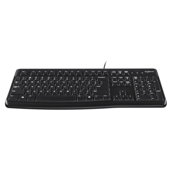 Klawiatura membranowa Logitech K120 920-002479 (USB 2.0; (US); kolor czarny)