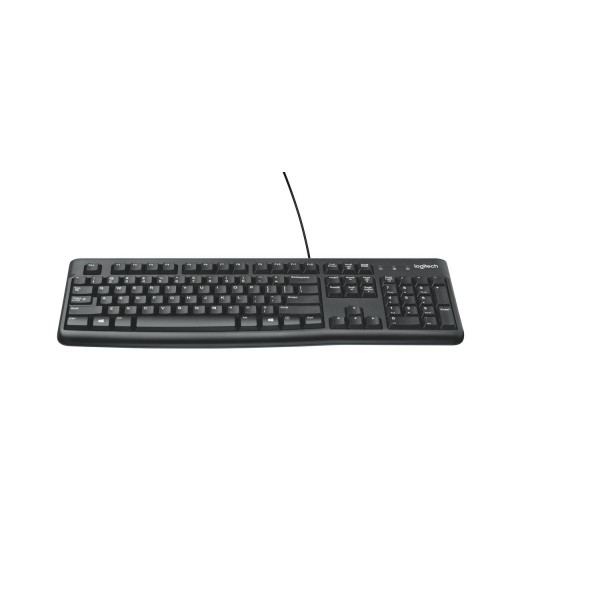 Klawiatura membranowa Logitech K120 920-002479 (USB 2.0; (US); kolor czarny)