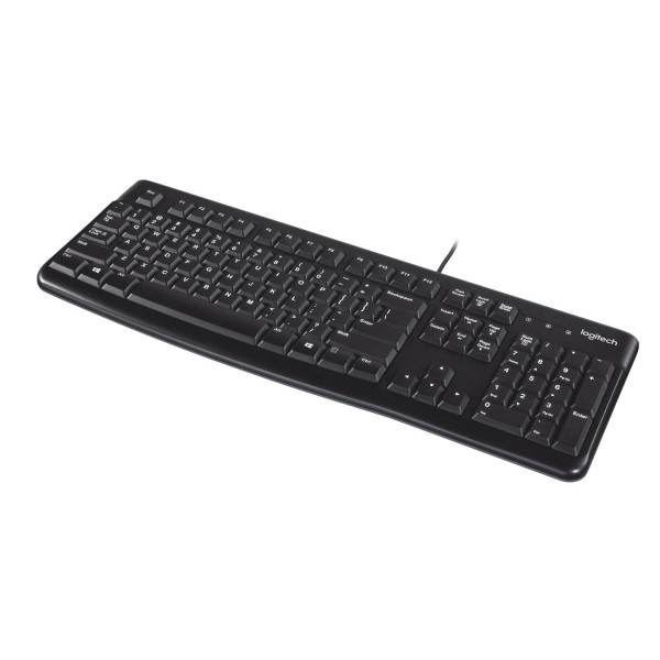 Klawiatura membranowa Logitech K120 920-002479 (USB 2.0; (US); kolor czarny)