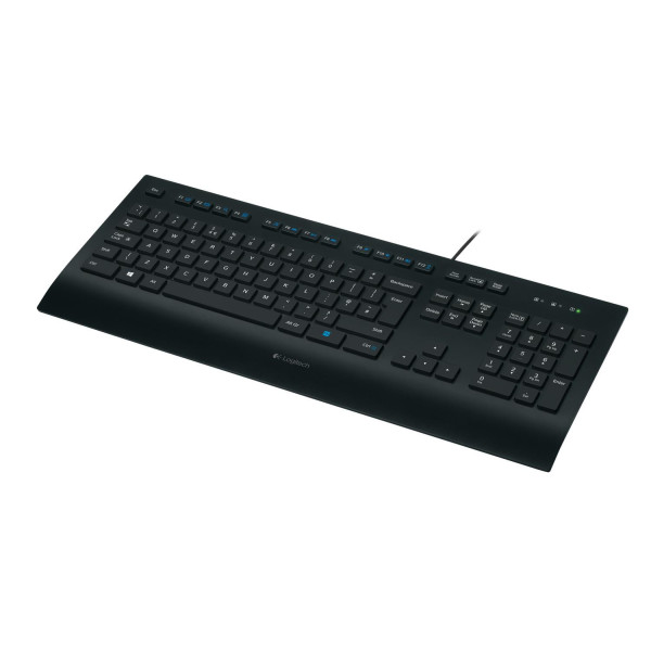 Klawiatura Logitech 920-005217 (USB 2.0; kolor czarny)