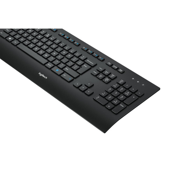 Klawiatura Logitech 920-005217 (USB 2.0; kolor czarny)