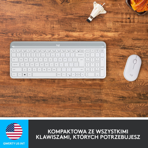 Logitech MK470 Biała