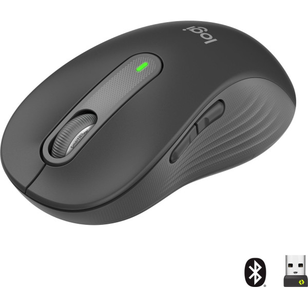 Mysz bezprzewodowa Logitech Signature M650 L grafitowa 910-006236