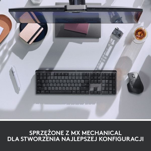 Mysz bezprzewodowa Logitech MX MASTER 3s grafitowa 910-006559