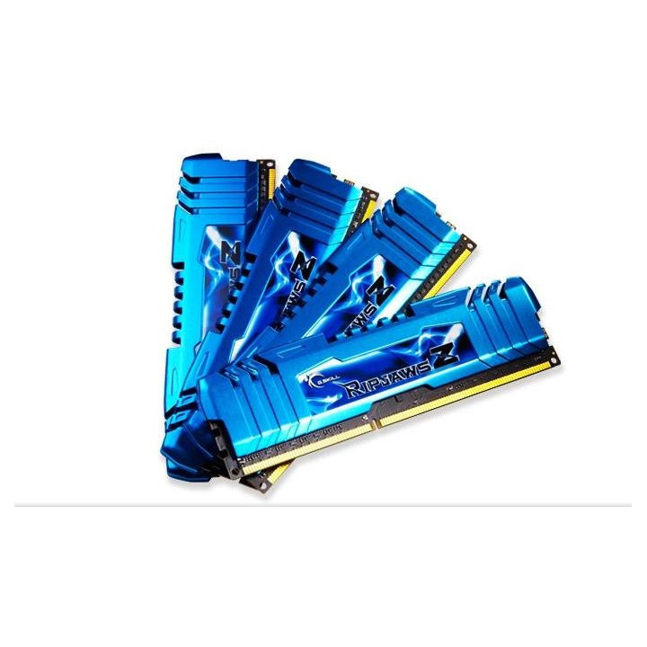 Zestaw pamięci G.SKILL RipjawsZ F3-2400C11Q-32GZM (DDR3 DIMM; 4 x 8 GB; 2400 MHz; CL11)