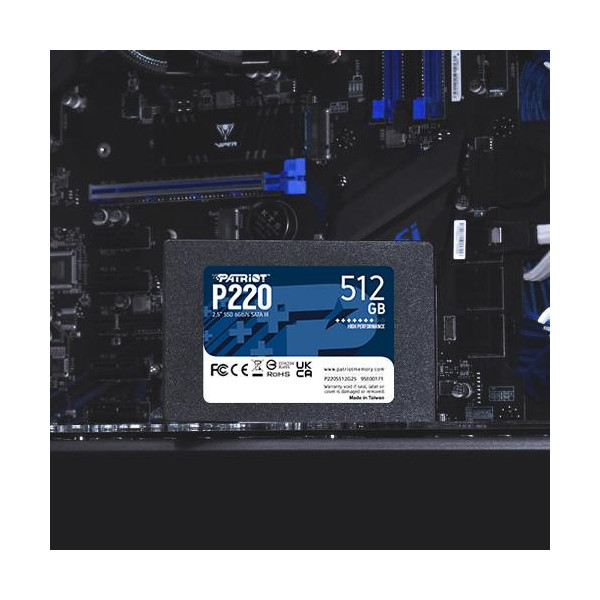 SSD PATRIOT P220 512GB SATA3 2 5