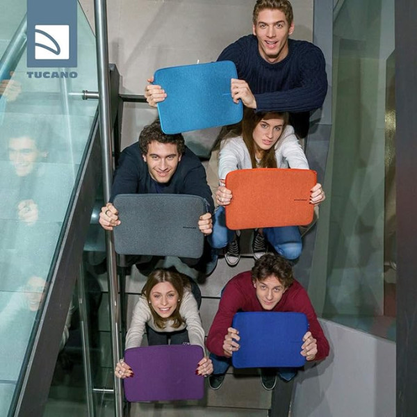 Etui TUCANO Neoprenowa skórka BFM1314-Z na laptopy 13" oraz 14'' morski