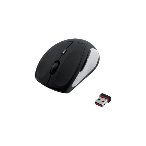 Mysz IBOX JAY PRO OPTYCZNA BEZPRZEWODOWA USB IMOS603 (optyczna; 1600 DPI; kolor czarny)