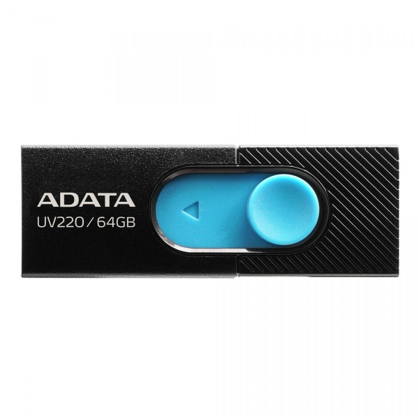 ADATA UV220 64GB USB 2.0 czarno-niebieski