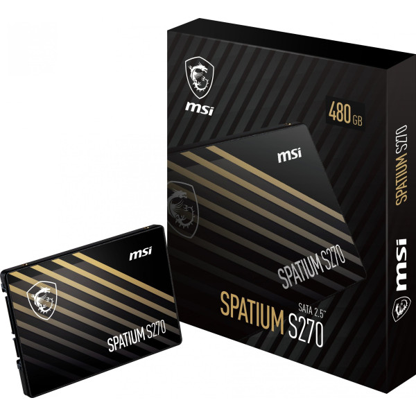 Dysk SSD MSI SPATIUM S270 SATA 2.5” 240GB