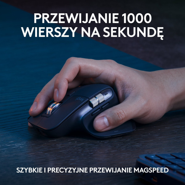 Logitech MX Keys S Combo Grafitowy