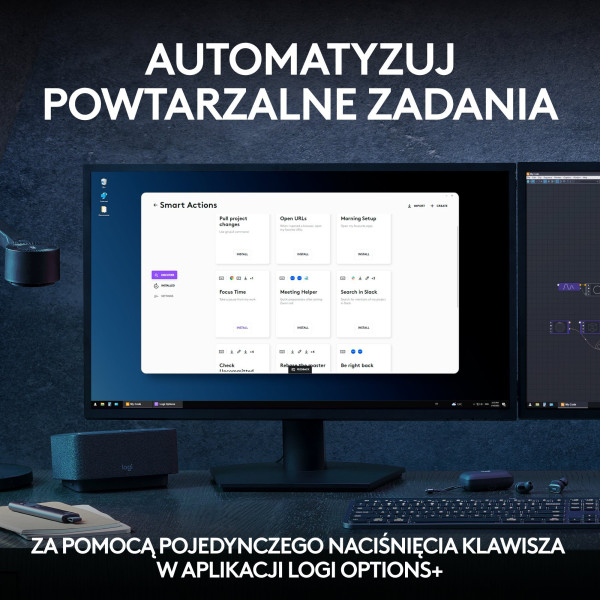 Logitech MX Keys S Combo Grafitowy
