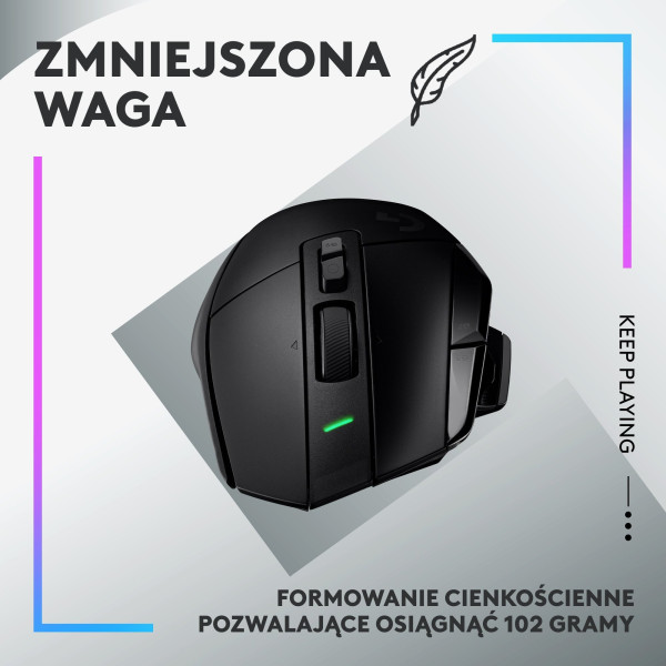 Logitech G502 X Lightspeed Czarna