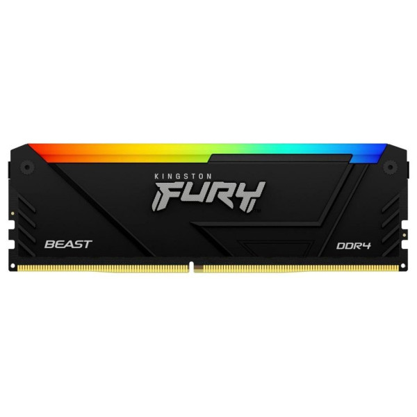 Pamięć - Kingston FURY Beast RGB 32GB [2x16GB 3600MHz DDR4 CL18 DIMM]
