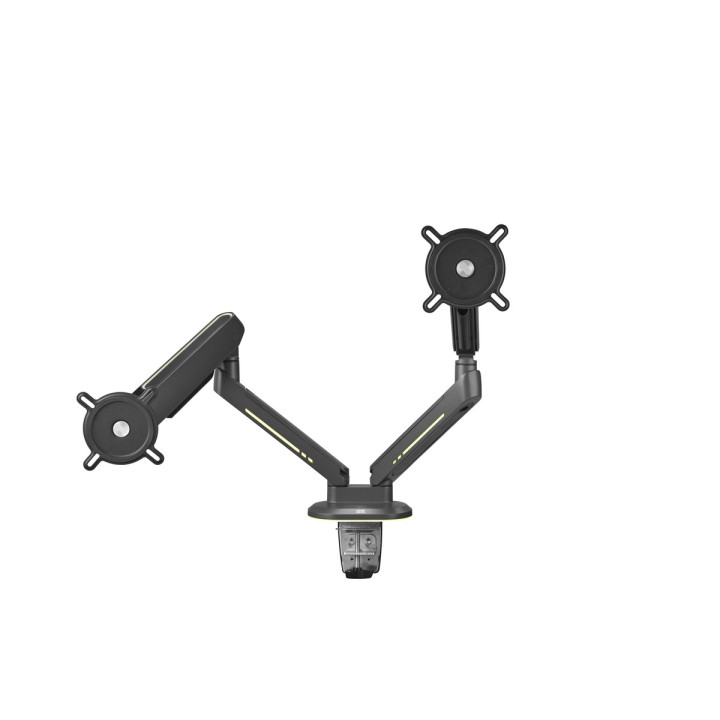 One For All DM8210 Uniwersalny uchwyt do monitora EXPERIENCE RGB, gaming, DUAL, czarny, 2x 21''-45'' 14kg