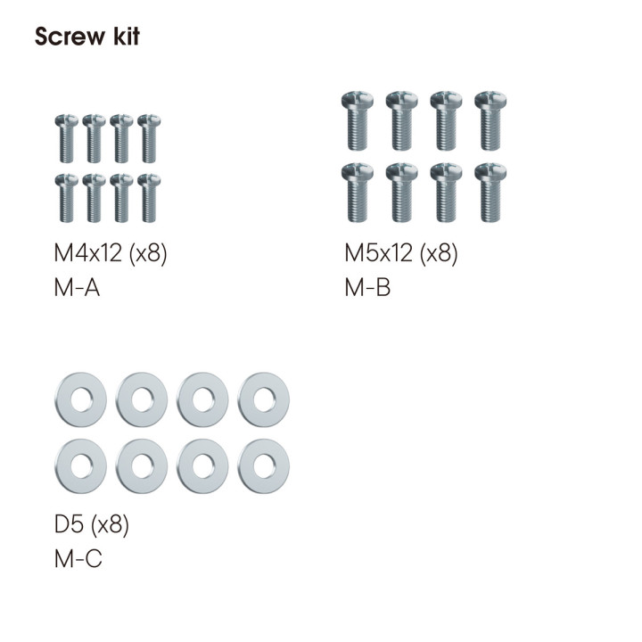 One For All DM8220 Uniwersalny uchwyt do monitora EXPERIENCE RGB, gaming, DUAL, biały, 2x 21''-45'' 14kg
