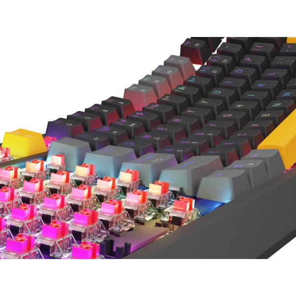 Genesis Thor 230 TKL Anchor Gray Positive RGB Outemu Red