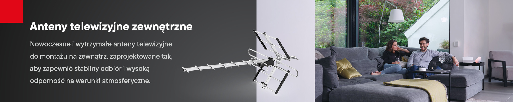 Anteny TV zewnętrzne