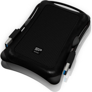 Dysk zewnętrzny Silicon Power Armor A30 2TB 2.5 USB 3.2 5400 obr/min Black (SP020TBPHDA30S3A)