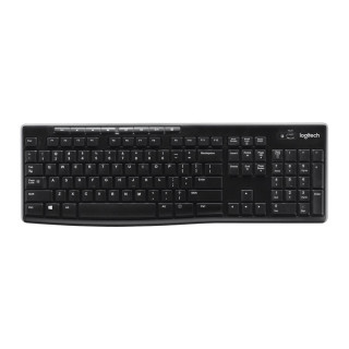 Klawiatura Logitech K270 (bezprzewodowa czarny USB)